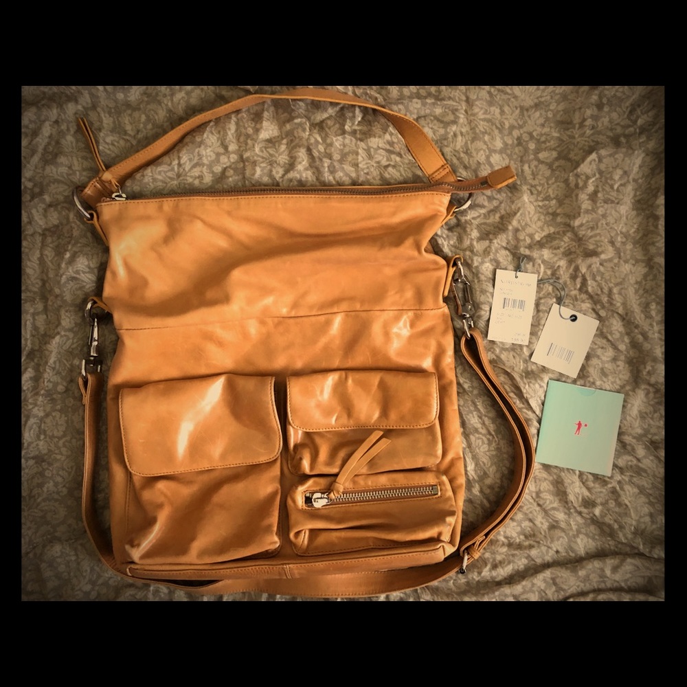 Hobo brand leather handbag